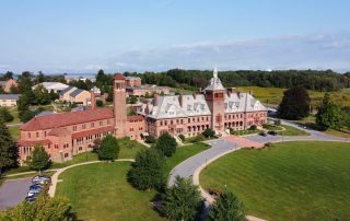 Aerial photo of Main Administration Building