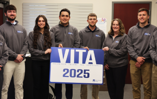 2025 site staff of the Mount Aloysius College VITA program.