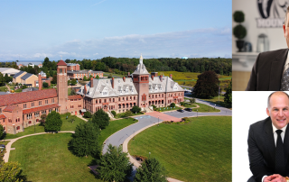 Dr. Larry Nulton, CEO & Chairman of the Board of Aerium, and John McKeegan, President of Mount Aloysius College