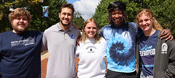 Group of Mountie students